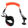 1Pcs TPU Bodyboard Coiled Wrist Leash Surf Board Coiled Cord 5FT/4FT 7MM for Diving Water Sports Surfing Accessories