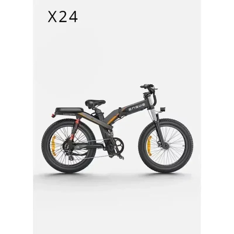 Electric Bike ENGWE X20 X24 X26 1000W Motor 48V29.2Ah Dual Battery Hydraulic Brake Electric bicycle 20*4Fat Tire Mountain E Bike