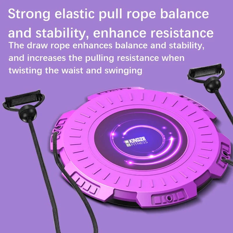 Yoga Balance Board Wobble Fitness Rotation Massage Stability Disc Round Plates Board Gym Waist Twisting Exerciser