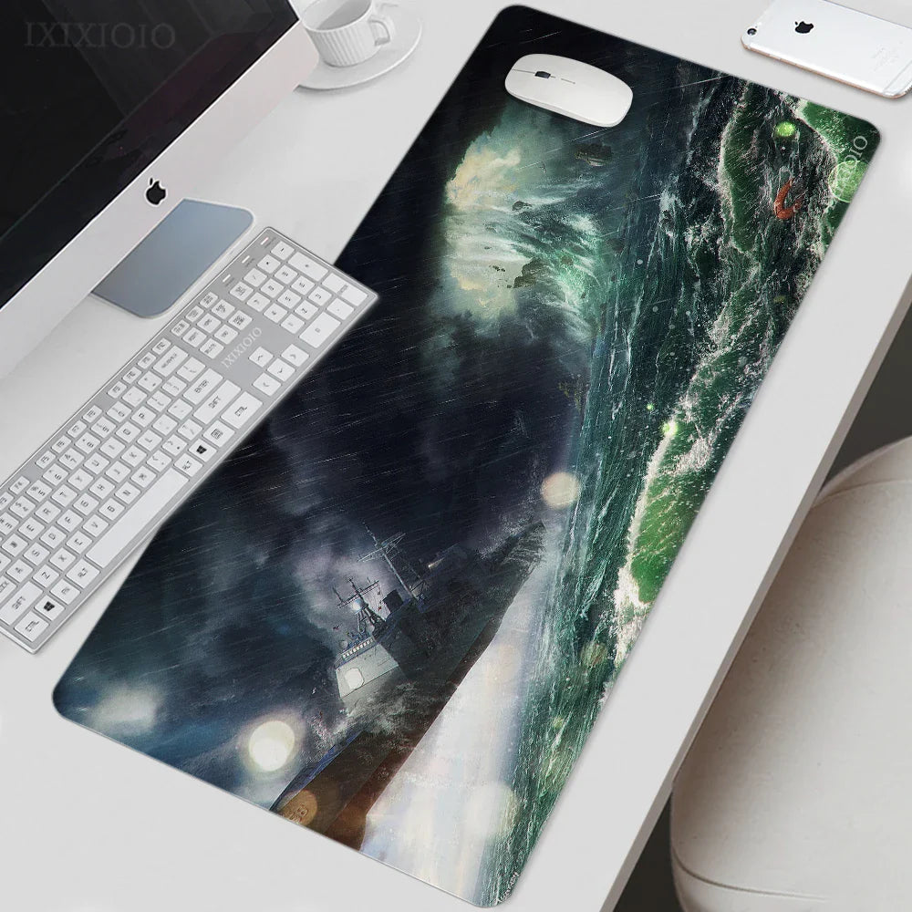 Mouse Pad Gaming Ocean Sea XL HD Computer Custom New Mousepad XXL keyboard pad Office Carpet Soft Office Accessories Mice Pad