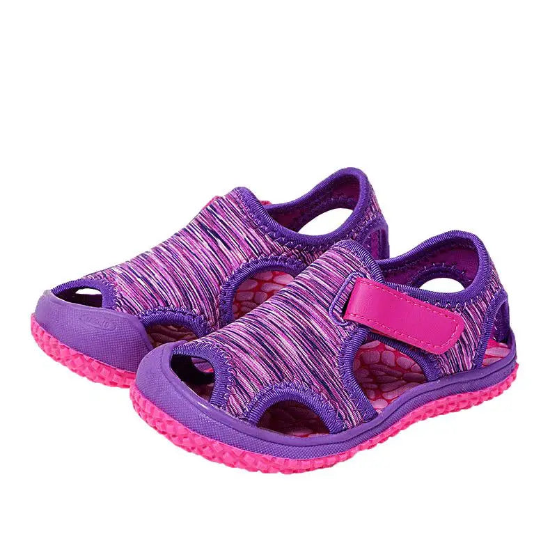 summer Kids Sandals Spring and Summer Children's Closed Toe Sports Beach Shoes Girls For Boys Wading Shoes Children beach shoes