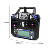 Flysky FS-i6 AFHDS 2A 2.4GHz 6CH Radio System Transmitter for RC Helicopter Glider with FS-iA6 Receiver Mode 2