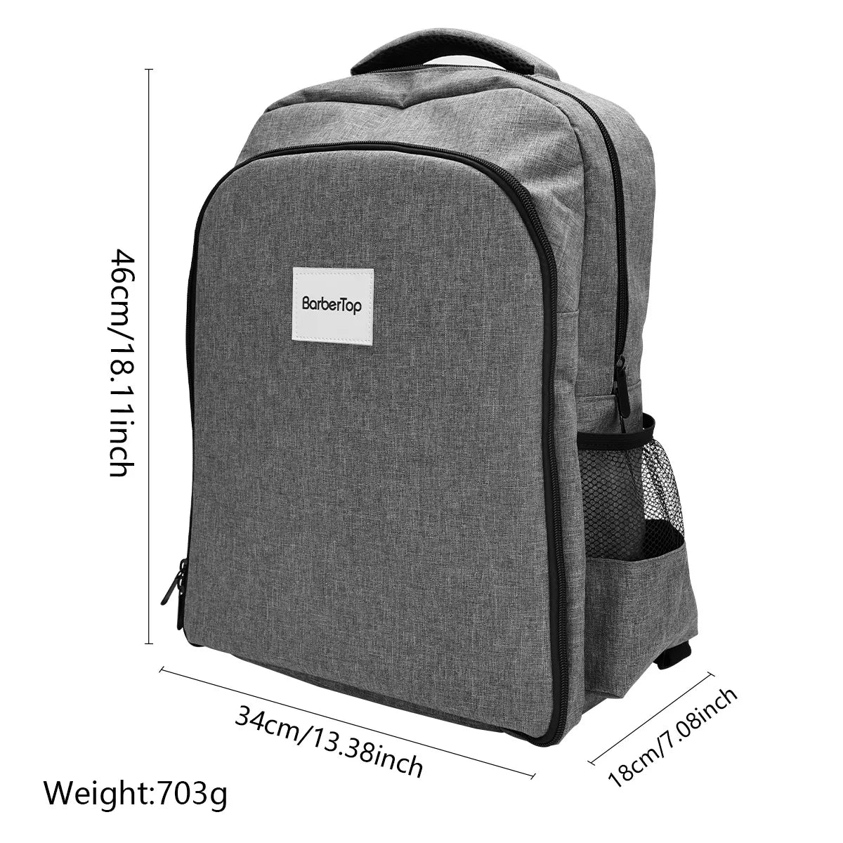 Barber Backpack Portable Hairstylist Tools Bag Large Multifunctional  Capacity Travel Bag Salon Storage Shoulders Bag Supplies