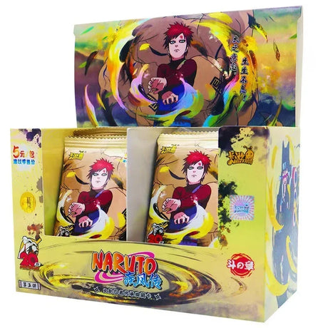 Original Naruto Collection Cards Full Set Booster Box Kayou Uzumaki Uchiha Playing Game Cartas Christmas Gift