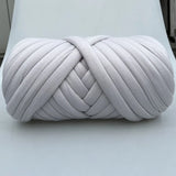 0.5KG Thick Super Bulky Chunky Yarn for Hand Knitting Crochet Soft Big Cotton DIY Arm Knitting Roving Spinning Yarn for Blanket