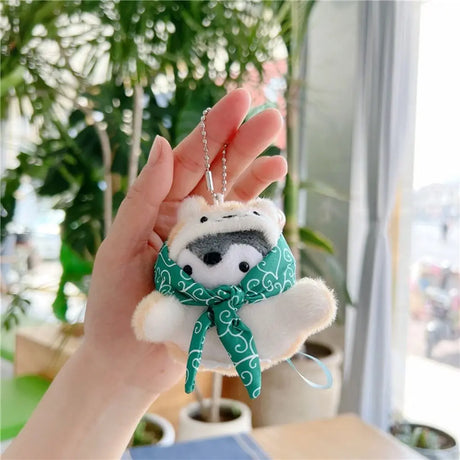 Cartoon Penguin Plush Doll Keychain Cute Penguin Plush Key Ring School Bag Keychain Creative Toy Key Pendant