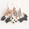 10Pcs/Lot  Children's Cute Headwear Hair Accessories Baby's Basic Bow Tie Band Set Small Scrunchie Kids Elastic Hair Ties