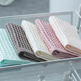 Bath Towels For The Body Waffles Weaves Cotton Squared Towel Comfortable Fast Absorbing Towel For Face Washing