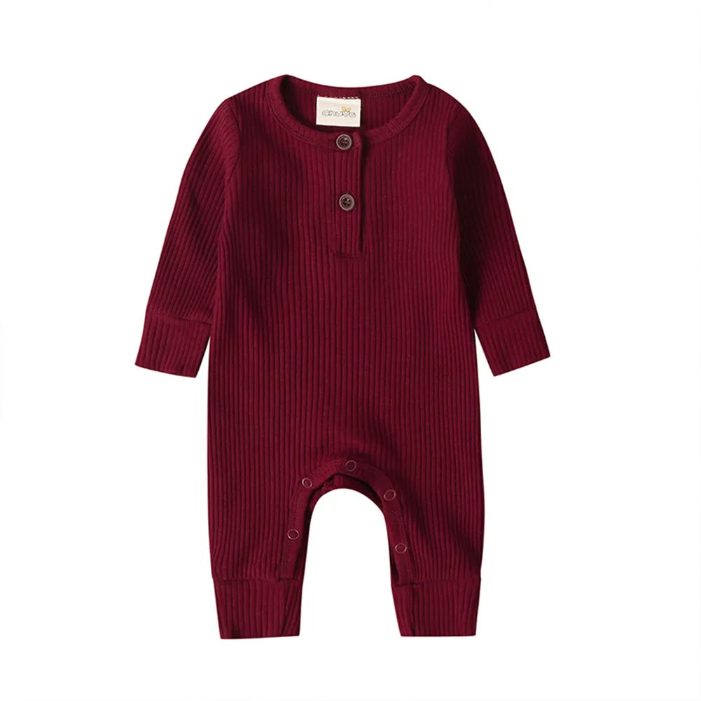 New 2023 Baby Clothes Girl Rompers Fashion Baby Boy Clothes Cotton Long Sleeve Toddler Romper Infant Clothes Jumpsuits