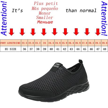 Men's Sneakers Breathable Men Casual Shoes Outdoor Non-Slip Male Loafers Walking Lightweight Fashion Male Tennis Free Shipping