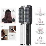 5-speed Straight Hair Comb Thermostatic Electric Straightening Brush Quick Heat Professional Hair Straightening Styling Brush