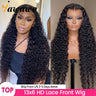 YAWAWE Water Wave 13x6HD Lace Frontal Wigs Brazilian Human Hair Wigs For Women Deep Curly Wear Go Glueless Wig preplucked Precut