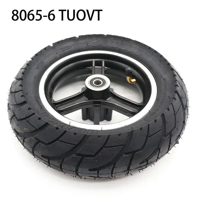 10 Inch TUOVT Tire 10x3.0 255x80 80/65-6 Inner Tube Tyre + Disc Brake Hub for Speedual Grace10 Zero 10X Kugoo M4 Pro Wheel Parts