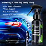 Car Hood Nano Coating Crystal Liquid Spray Paint Fast Film Car Wax Hydrophobic Wet & Dry Coating Cleaning Spray Car Protection