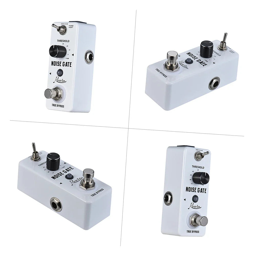 KKMOON Rowin Noise Gate Guitar Pedal Guitar Effect Pedals Noise Suppression Effects For Electric Guitar Hard Soft 2 Modes