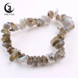 Stretch Natural 5-8mm Chips Bead Bracelet Healing Crystal Energy Fashion Jewelry for Women Men Girl Birthday Gift