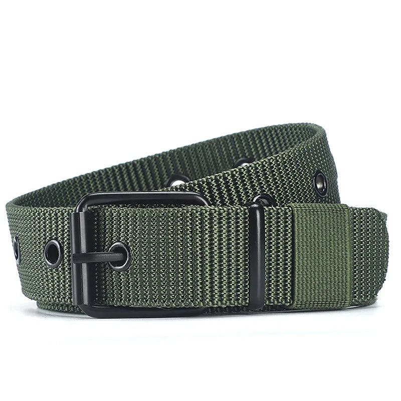 110 120 130 Men Belts Army Military Nylon Webbing Tactical Belt Fashion Casual Designer Unisex Belts High Quality Sports Strap