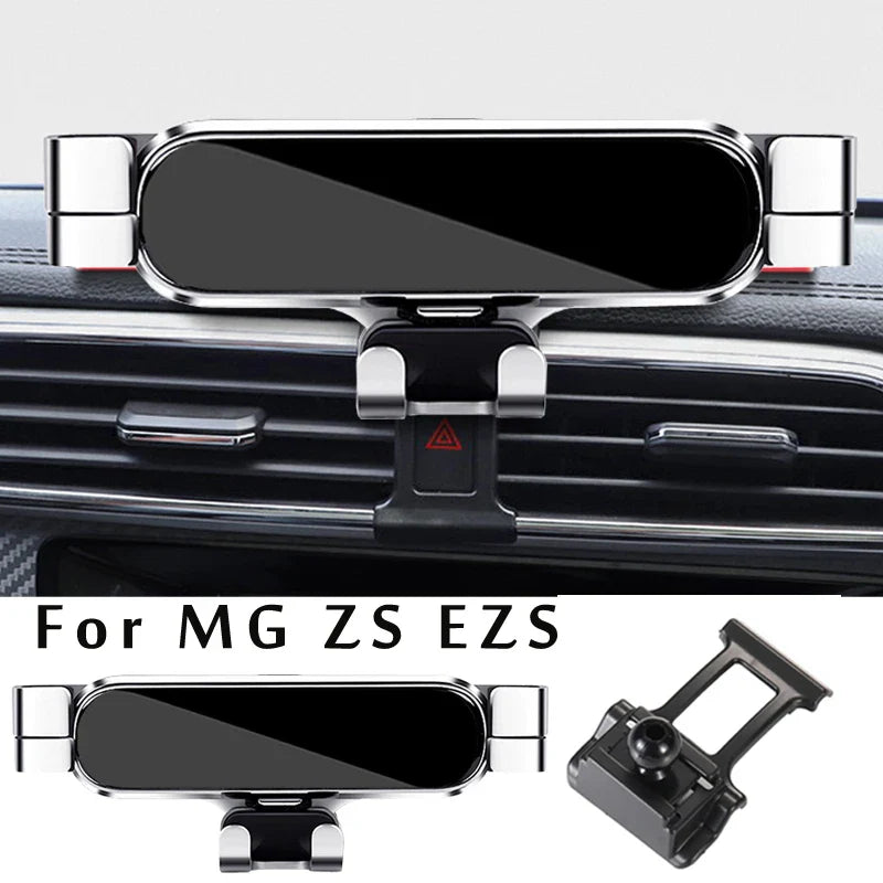 Car Phone Holder For MG ZS ev HS 2021 2022 Car Styling Bracket GPS Stand Rotatable Support Mobile Accessories