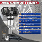 2024 Newest Autel TPMS Sensor 2in1 MX-Sensor Tire Repair Tools TPMS Sensor Programing W/ TS501 TS508 AUTEL 433 MHZ 315MHZ EU US