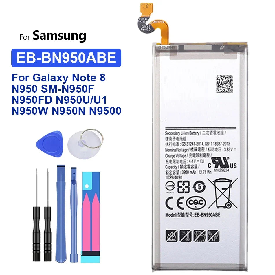 Battery for Samsung Galaxy S9 S8 Plus S5 S3 S4 S7 S6 Edge S7Edge S8Plus Note 8 4 3 Note4 Mobile Phone Bateria