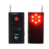 1PC Full Range Anti - Spy Bug Detector CC308+ Mini Wireless Camera Signal GSM Device Finder Protect Security