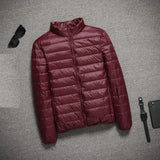 Men's Jackets Spring New Hooded Ultralight Quilted Coat for Warm Winter Down Coats Light Puffer Lightweight Down Jackets