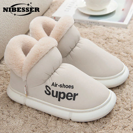 New Women Boots Winter Snow Boots Platform Shoes For Women Ankle Boots Waterproof Botas Mujer Keep Warm Botines Cotton Shoes