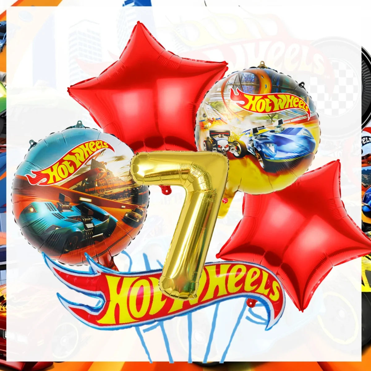 Hot Wheels Birthday Decoration Racing Car Disposable Tableware Tablecloth Plate Cup Balloon Baby Shower Kids Boys Party Supplies