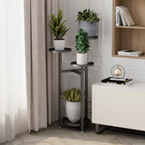 Multi-Storey Iron Shelves For Plant Floor-To-Ceiling Balcony Pot Plant Stand Flower Rack Living Room Lobby Display Flower Stand