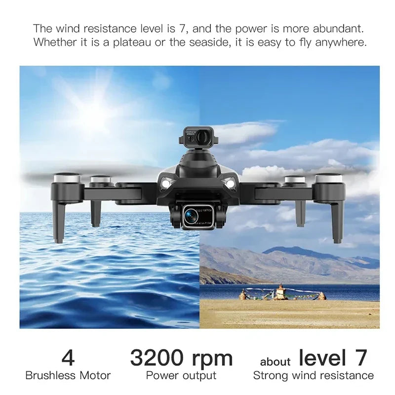 L900 Pro SE MAX GPS Drone 4K Professional Dual HD Camera 5G FPV 360° Obstacle Avoidance Brushless Motor Rc Quadcopter Drones Toy