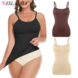 Women Plus Size Tank Top Tummy Control Camisole Female Slimming Tummy Control Compression Undershirt XL-3XL