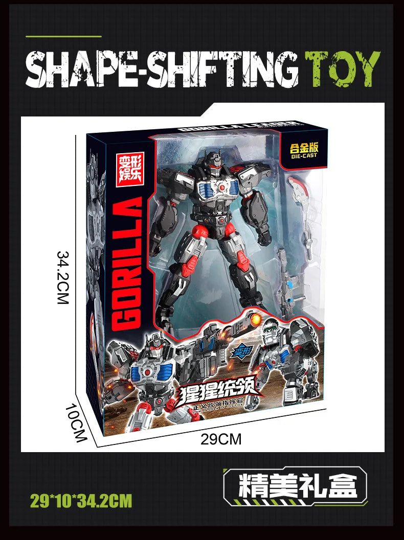 Transformation Optimus Primal Robot Toys Star Commander Alloy Car Beast Wars Anime Action Figure Children Deformation Kids Boy