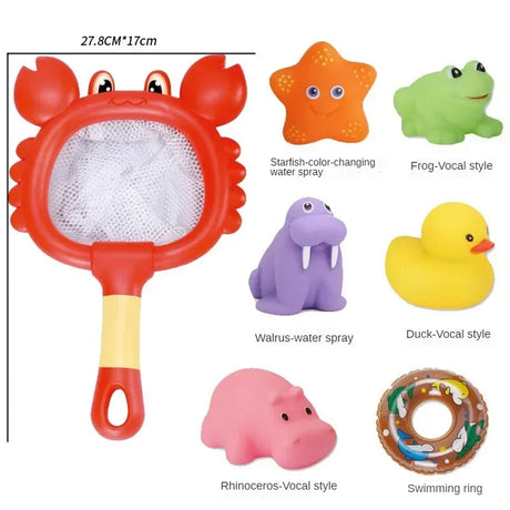 Water Spray Bath Toys Swimming Toys For Summer Play Water Fishing Toys  Kids Water Fun /set Baby Gift Summer