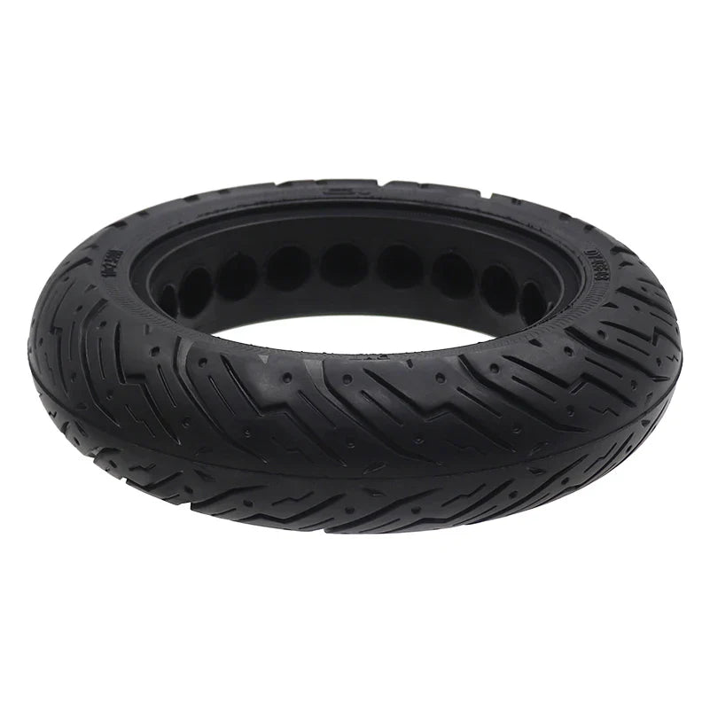 10X2.5 Solid Tire for Ninebot Max G30 G30L G30D Electric Scooter Explosion-Proof Hollow Honeycomb Tyre 60/75-6.5 Tubeless Tires