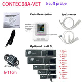 CONTEC08a Vet Animal Blood Pressure Detector Can Be Equipped With Blood Oxygen Function Probe And Cuff Of Various Sizes