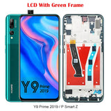 6.59" Original For Huawei Y9 Prime 2019 LCD STK-LX3 L21 Display Touch Screen Digitizer Assembly For Huawei P Smart Z LCD