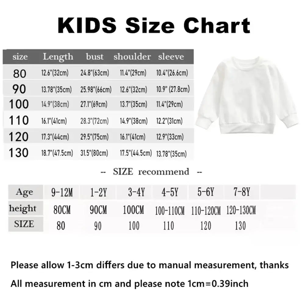 Fashion Kids Comfy Sweater Four Seasons Outdoor O Neck Dropship Y2K Minimalist Print Hot Sell Products New Cute Baby Sweatshirt