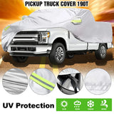 All Season Truck Cover Car Cover for Pickup Truck Against Dust Debris Windproof UV Protection 170T for Ford Raptor F150 F250 GMC