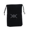 1PCS  Velvet Tarots Oracle Cards Storage Bag Runes Constellation Witch Divination Accessories Jewelry Dice Bag Drawstring Pouch