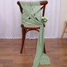 40PCS Chiffon Chair Sashes Wedding Chair Decoration 16x275cm Long For Wedding Aisle Decorations Party Banquet Event Baby Shower