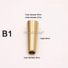 4PCS Pure Brass Covers Chair Cups Cabinet Covers Sofa Brass Tip Cap Furniture Tube Leg Protector Metal Legs Base GF48