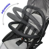 Baby Stroller Accessories Bumper Bar Handlebar Leather Handle Compatible For Babyzen YOYO2 YOYO Pram