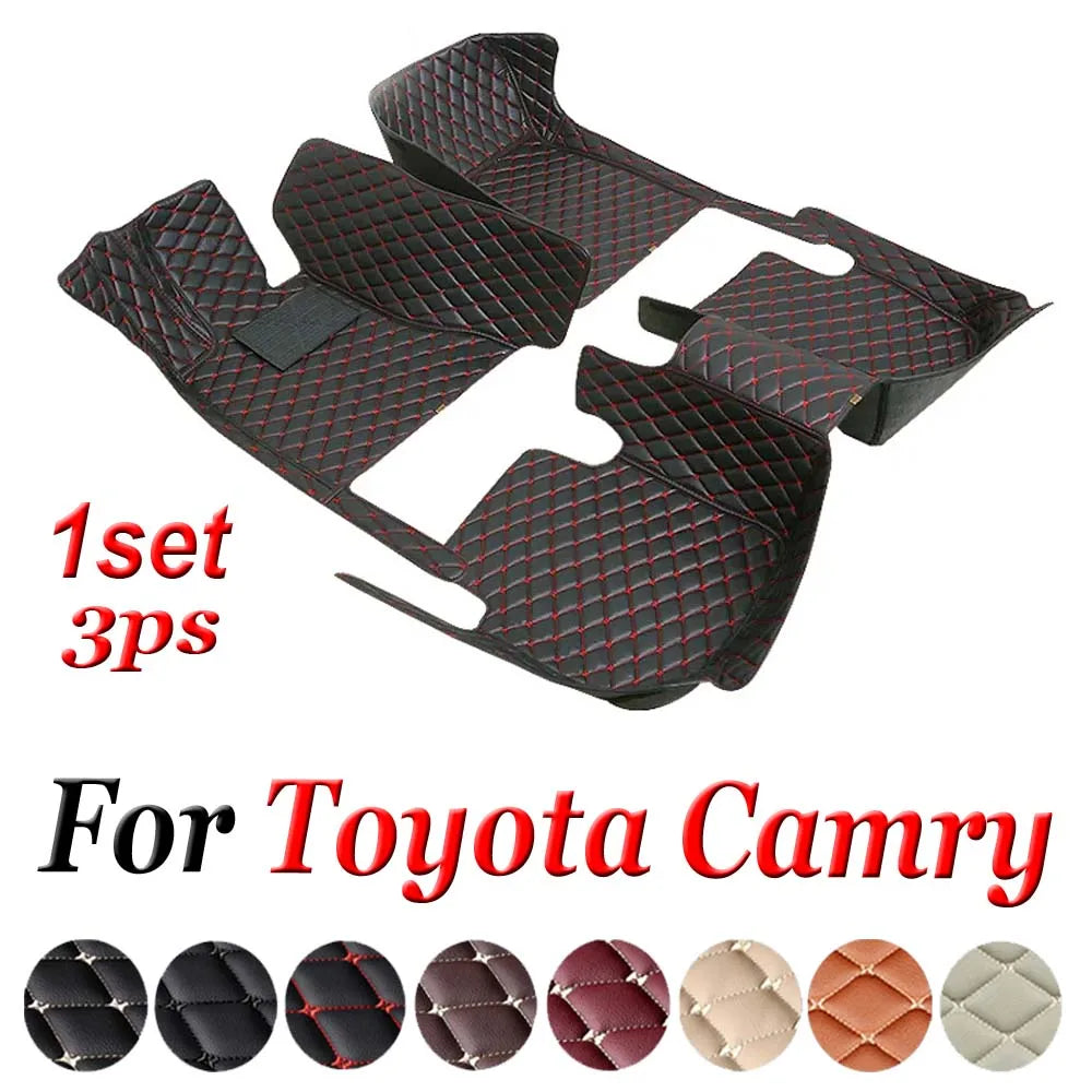 LHD Car Floor Mats For Toyota Camry XV40 2011 2010 2009 2008 2007 2006 Auto Interior Accessories Rugs Replacement Parts Products