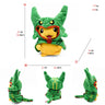 Pokemon Pikachu Cosplay Toys Charizard Snorlax Garchomp Tyranitar Hydreigon Anime Stuffed Plush Cartoon Peluche Dolls