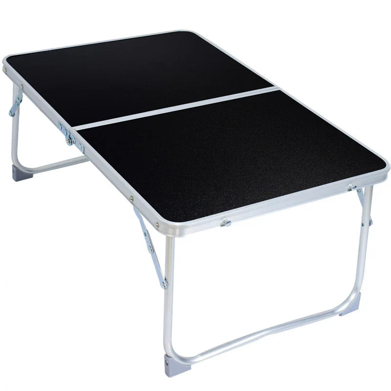 Folding Laptop Desk, Portable Foldable Camping Table, Mini Picnic Table with Storage Space, Lap Desk Reading Holder for Anywhere