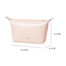 FUDEAM Fashion Leather Portable Women Travel Storage Bag Toiletries Organize Waterproof Cosmetic Bag Portable Female Make Up Bag