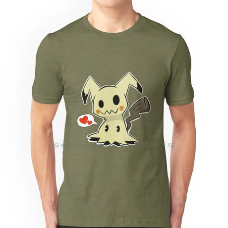 Little Mimikyu T Shirt 100% Cotton Mimikyu Cute Short Long Sleeve Tee Top