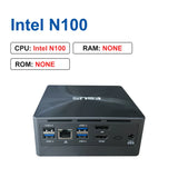 ESUS Mini PC Intel N100 Pocket PC Windows 11/10/Linux WIFI6 1000M Desktop Mini Computer PC Gamer 미니pc diy gaming computer