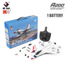 Wltoys XK A200 RC Airplane F-16B Drone 2.4G Aircraft 2CH Fixed-wing EPP Electric Model Remote Control FIghter Toys for Children