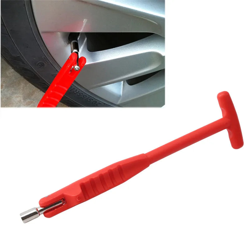 Tire Valve Stem Puller Tube Metal Tire Repair Tools Valve Stem Core Car Motorcycle Remover DropShipping Spikes For Car Tires